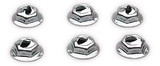 57-74 Chevrolet Corvette Mutter Emblem Motorhaube - Set
