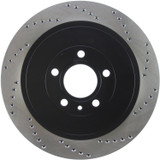 13-14 Ford Mustang Shelby GT500 (5.8) Bremsscheibe - Gelocht Hinten links