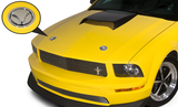 05-09 Ford Mustang Haubensicherung - Cervinis - Vintage Look für OEM Hauben