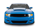 10-12 Ford Mustang (4.0, 5.0) Stoßfänger - Cervinis - Stalker - Silberner Grilleinsatz Vorne