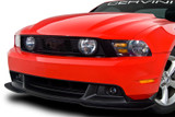 10-12 Ford Mustang GT (5.0) Spoiler - Cervinis - GT/CS-Style - Schwarz Strukturiert - ohne Nebelscheinwerfer Vorne unten