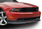10-12 Ford Mustang (4.0, 5.0) Spoiler - Cervinis - Type 2 - Schwarz Struktiriert Vorne unten