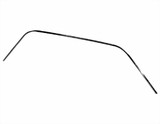 64-68 Ford Mustang (Hardtop) Zierleiste Regenrinne - Edelstahl, Poliert