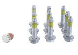 05-14 Ford Mustang (3.7, 4.6, 5.0, 5.4, 5.8) Differentialdeckel - Aluminium mit Differentialkühler Rippen Hinten
