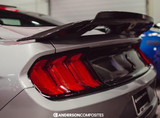 15-23 Ford Mustang Ansatz an Spoiler - Carbon - Gurney Flap für 52892396