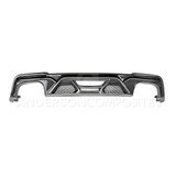 20-23 Ford Mustang (5.0, 5.2) Stoßstangenansatz - Diffusor - Carbon Hinten