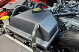 15-23 Ford Mustang (2.3, 5.0, 5.2) Kappe für Kühlmittelausgleichsbehälter - Schwarz Matt