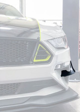 18-23 Ford Mustang Ansatz an Stoßfängerabdeckung - Dive Planes - Vorne Rechts und Links Vorne