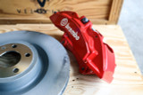 15-23 Ford Mustang GT (5.0) Upgrade Bremsanlage - OEM Bullit - 15 " VA / 13 " HA - Rote Sättel Vorne und hinten