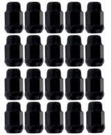 Ford, Ram Radschrauben-/Radmuttersatz - M14 Gewinde - 21mm Schlüssel - Schwarz/Chrom