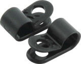 64-73 Ford Mustang Halter Kraftstoffleitung - Nylon - Schwarz - 1/8 " - Set