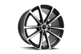 15-25 Ford Mustang Felge - Shelby CS10 - Aluminium - 11x20 Zoll - Schwarz mit abgedrehtem Stern Hinten