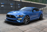 15-25 Ford Mustang Felge - Shelby CS10 - Aluminium - 11x20 Zoll - Schwarz mit abgedrehtem Stern Hinten