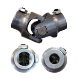 64-73 Ford Mustang Kreuzgelenk Lenksäule - 3/4 " DD auf 9/16 " 26 Zähne - Stahl