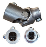 64-73 Ford Mustang Kreuzgelenk Lenksäule - 3/4 " DD auf 1 " DD - Stahl