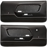 1970 Ford Mustang (Convertible/Fastback/Hardtop) Set Türverkleidung - Deluxe - Schwarz