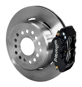 64-73 Ford Mustang Überholsatz Verschleißteile Bremse - Wilwood Scheibenbremse HA - Small Bearing 12,19 Zoll/schwarz/glatt Hinten