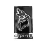 15-23 Ford Mustang Emblem - Kühlergrill & Heckklappe - Coyote - Schwarz mit Chrom
