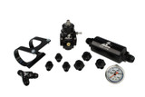 Chevrolet, Ford Kraftstofffiltersatz - Aeromotive - Aluminium - Schwarz - 35 bis 75 psi