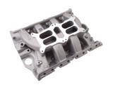 67-70 Ford Mustang (390, 427, 428) Ansaugkrümmer - Edelbrock RPM Air-Gap - Aluminium - Unbehandelt