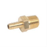 64-73 Ford Mustang Schlauchanschluss - Messing - 1/8 NPT auf 5/32 " Schlauchanschluss