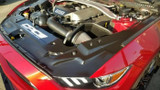 15-17 Ford Mustang Motorabdeckung - Abdeckung Motorraum - Schwarz Vorne