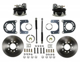 64-73 Ford Mustang Umrüstsatz Bremsanlage - Hinten - Ford 9 Zoll Big Bearing New Style Torino Hinten