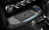 15-23 Ford Mustang Ablagefach - Integriertes Wireless Ladegerät - Version 2 - Schwarz Mittelkonsole