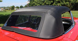 61-62 Chevrolet Corvette (Convertible) Cabrioverdeck - Stayfast - Mit Pads und Straps - Schwarz