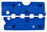 11-19 Ford Mustang (5.0, 5.2) Motorabdeckung - "Powered by Ford" blau