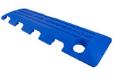 11-19 Ford Mustang (5.0, 5.2) Motorabdeckung - "Powered by Ford" blau