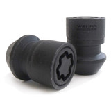 15-26 Ford Mustang Radschloss - 19mm - Schwarz