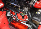 05-10 Ford Mustang (4.6) Motorölabscheider - J&L 3.0 - Aluminium - Beifahrerseite - Silber Beifahrerseite