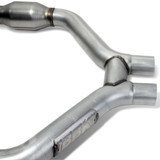 15-17 Ford Mustang V6 (3.7) Rohr Abgasanlage - BBK - H-Pipe mit Katalysator für 35271005