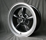 64-73 Ford Mustang Felgensatz - Torq Thrust Style - Aluminium - 15x7 " / 15x8 " - Anthrazit - Mit TÜV