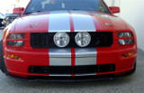 05-09 Ford Mustang (4.6) Spoiler - Carbon - LG31 Vorne unten