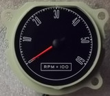 67-68 Ford Mustang Drehzahlmesser - Kleine Ausführung - Bis 6000 u/min