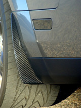 07-09 Ford Mustang Shelby GT500 (5.4) Spritzschutz Radhaus - Carbon Hinten
