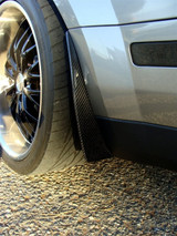07-09 Ford Mustang Shelby GT500 (5.4) Spritzschutz Radhaus - Carbon Hinten