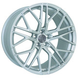 15-23 Ford Mustang Felgensatz - Elegance - E2FF - Deep Concave - 9.5 x 20 Zoll & 10.5 x 20 Zoll - Hyper Silber Vorne und hinten