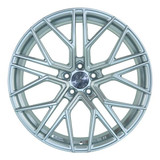 15-23 Ford Mustang Felgensatz - Elegance - E2FF - Deep Concave - 9.5 x 20 Zoll & 10.5 x 20 Zoll - Hyper Silber Vorne und hinten