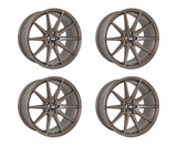 15-23 Ford Mustang Felgensatz - Elegance - E1FF - Deep Concave - 9 x 20 Zoll & 10,5 x 20 Zoll - Satin Bronze Vorne und hinten