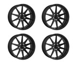 15-23 Ford Mustang Felgensatz - Elegance - E1FF - Deep Concave - 9 x 20 Zoll & 10,5 x 20 Zoll - Highgloss Black Vorne und hinten