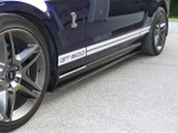 10-14 Ford Mustang Seitenschweller - Splitter - Carbon - LG37 Links und Rechts