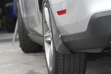10-14 Ford Mustang Spritzschutz Radhaus - Carbon - LG48 Hinten