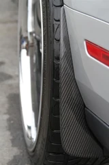 10-14 Ford Mustang Spritzschutz Radhaus - Carbon - LG48 Hinten