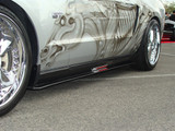 10-12 Ford Mustang Seitenschweller - Carbon - XR4