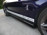 10-12 Ford Mustang Seitenschweller - Carbon - XR4