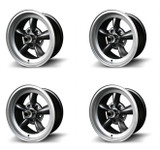 64-73 Ford Mustang Felgensatz - Torq Thrust Style - Aluminium - 15 x 7 Zoll - Mit TÜV