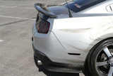 10-14 Ford Mustang Stoßstangenansatz - Carbon - LG56 Hinten unten
